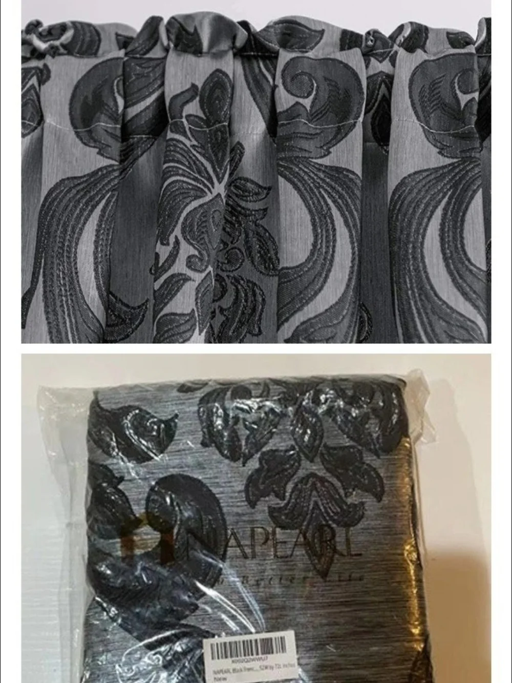 French Door Curtains, NAPEARL Premium Sidelight Curtains For Front Door